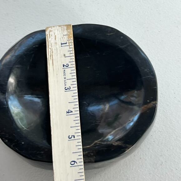 Petrified Wood Bowl/Ashtray From Indonesia Tertiary Period Over A Million Years - Picture 13 of 16